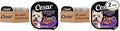 Cesar Classic Loaf in Sauce Adult Wet Dog Food Grilled Chicken Flavor, Wet Food for Dogs, 3.5 oz Easy Peel Trays, 24 Count (Pack of 2)