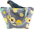 Warm Bird Carrier Bag for Winter Shoulder/Hand Bag Outdoor Portable Travel Carrier with Air Holes for Parakeets Lovebirds Conures Quarkes Caique (Grey,Small)