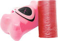 HQ Litter Bag Dispenser with Hanging Clip Includes 40 Bags in/Convenient Cleanup Solution through Best Litter Bag Dispenser (Pink)