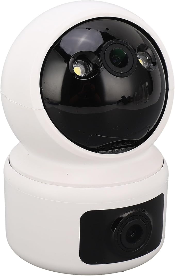 Pongnas 3MP WiFi Security Camera Night Motion Detection Wireless Pet Monitor Home Office