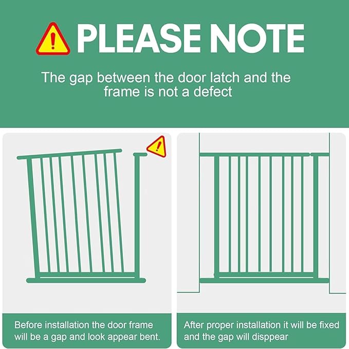 40.5" Tall Baby Gate 65.7-68.5" Wide No Drilling Tall Pet Gate Cat Gate Extra Wide Baby Gate Safety,Extra Narrow Auto-Close for Indoor Stairs, Doorways, and Kitchen