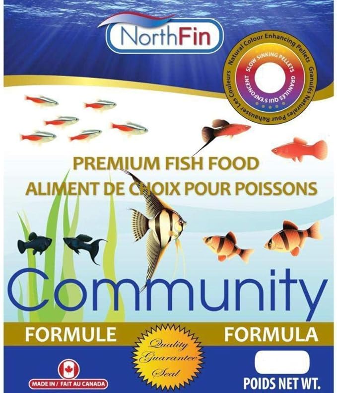 Northfin Fish Food Community Formula Slow Sinking Pellets (0.5mm 2.5kg)