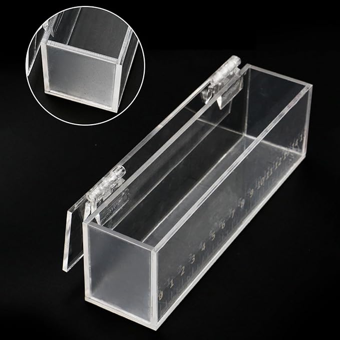 Multipurpose Acrylic Fish Isolation Box for Small Breeding and Observing Clear Breeding Tanks for Home Use Fish Isolation Box
