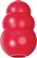 KONG Classic Stuffable Dog Toy - Fetch & Chew Toy for Dogs - Treat-Filling Capabilities & Erratic Bounce for Extended Play Time - Durable Natural Rubber Material - for Small Dogs
