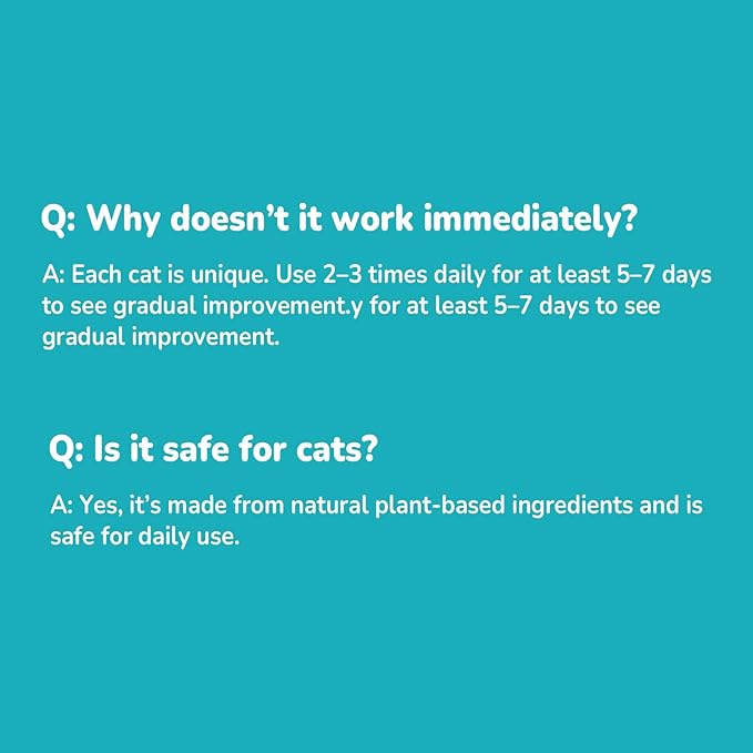 Cat Deterrent Spray, Cat Scratch Deterrent for Furniture, Cat Repellent Spray to Keep Cats Away, Cat Repellent Spray for Furniture Indoor & Outdoor, Prevent Scratching, Digging & Chewing 200ml