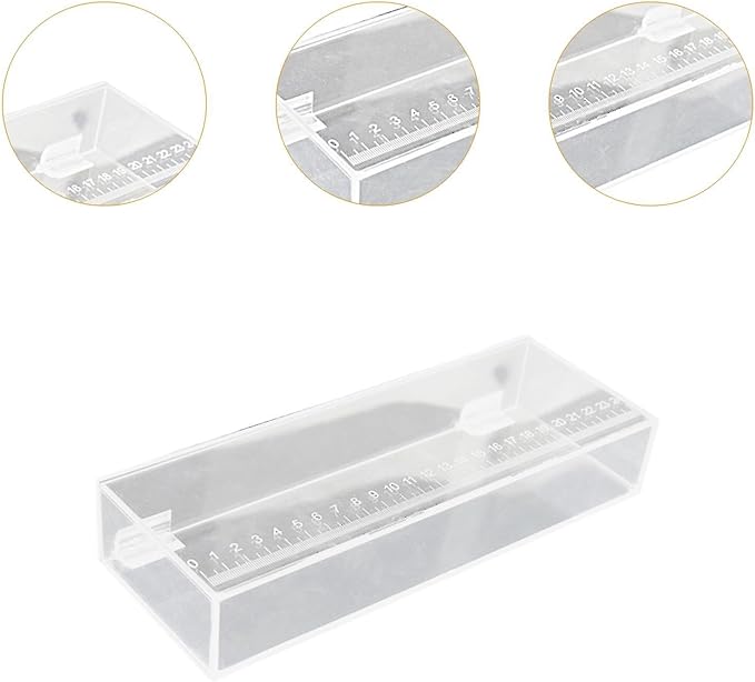 Fish Breeding Tanks Fish Isolation Box Acrylic Hatchery Incubator Portable Case Aquarium Fish Viewing Box Fishing Photo Box, 25x4.4x9cm