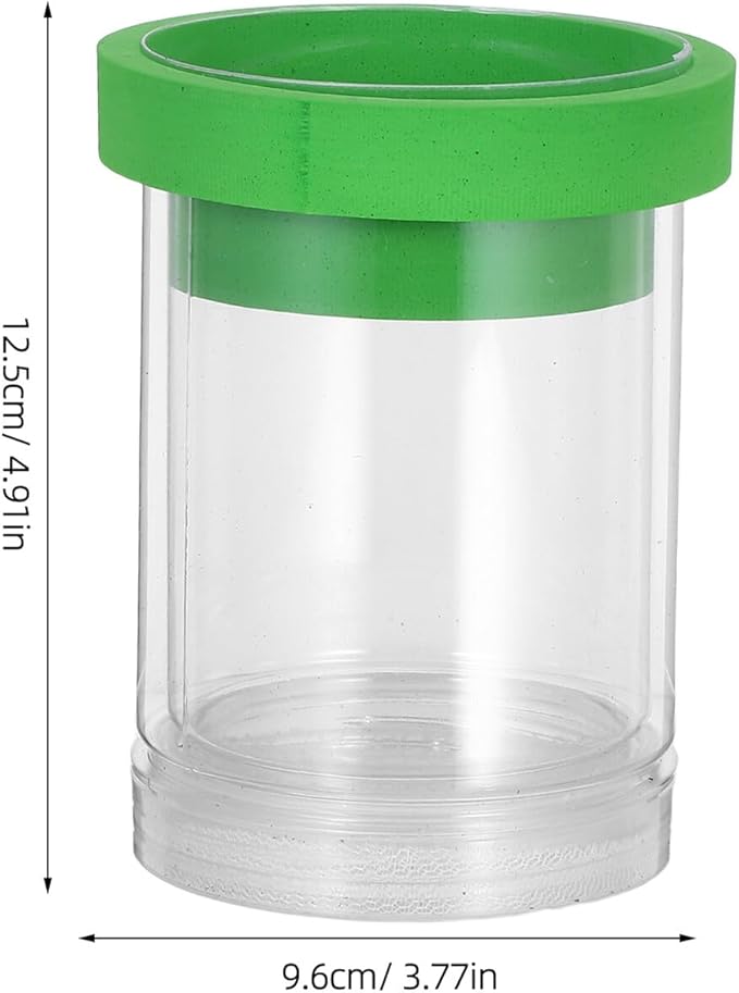 Beaupretty Floating Fish Breeding Box Egg Incubator System with Isolation Chamber Mesh Net for Aquarium Guppy Fry Hatchery Tank Green Small Size Suitable for Fish Tank Breeding