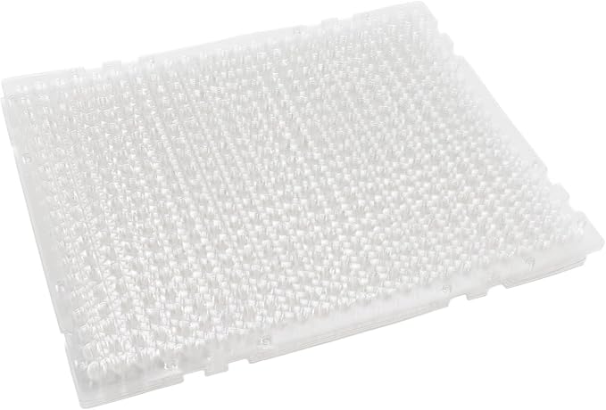 8Pcs Cat Mat, PVC Recyclable Deterrent Scat Mat for Cats Dogs, Effective Prevention for Indoor Outdoor Use, Large Coverage Area with Interlocking Design, Rugged and Relia