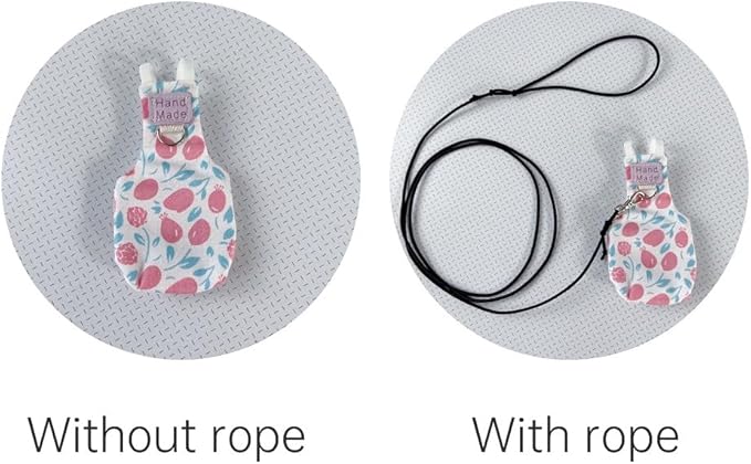 Bird Clothes Parrot Diapers Bird Flight Suits, Reusable Waterproof Diapers pet Bird Supplies (Without Rope, S)