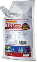 TDO Chroma Boost 3 Oz Reef Nutrition Pellet Aquarium Fish Food (Medium Pellet 1.7mm for Fish 2" and up)