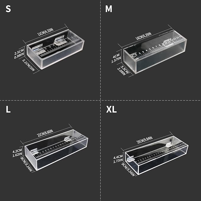 Multipurpose Acrylic Fish Isolation Box for Small Breeding and Observing Clear Breeding Tanks for Home Use Fish Isolation Box