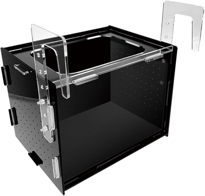 Fish Breeding Box Isolation Tank Clear Hanging Incubator Sturdy Separation Easy Installation for Clownfish Betta Shrimp- 30x20x20cm