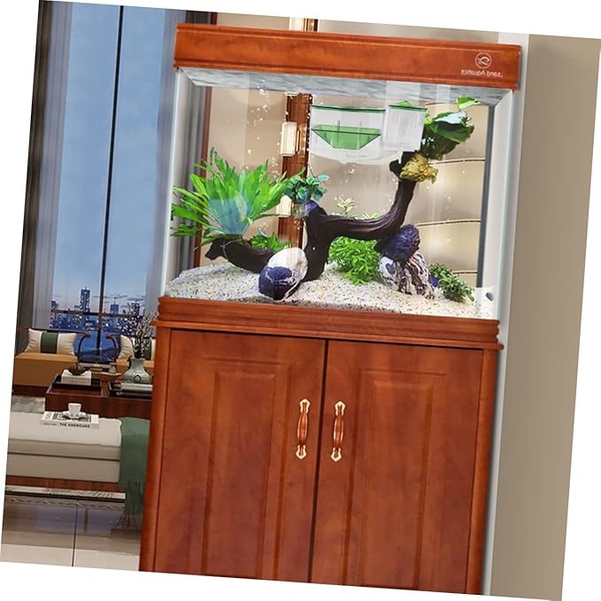 Luxshiny Fish Breeding Isolation Box Transparent Acrylic Incubator Tank for Aquarium Protecting and Small Fish from Aggressive Adults Enhances Survival Rates