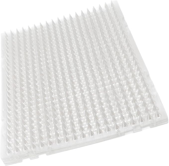 Cat Mat, PVC Deterrent Scat Mat, Interlocking Wide Coverage with Deterrent Function, Ideal for Cats, Dogs, Birds Indoor Outdoor, Yard, Garden, Patio, Window & Home