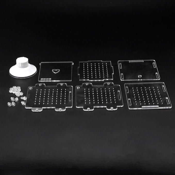Fish for Tank Hatchery Incubator Aquarium Breeding Box Acrylic Breeder Isolation Hatching Boxes with Suction Cup on Large Net Mesh Aquarium Small Floating Large Mesh