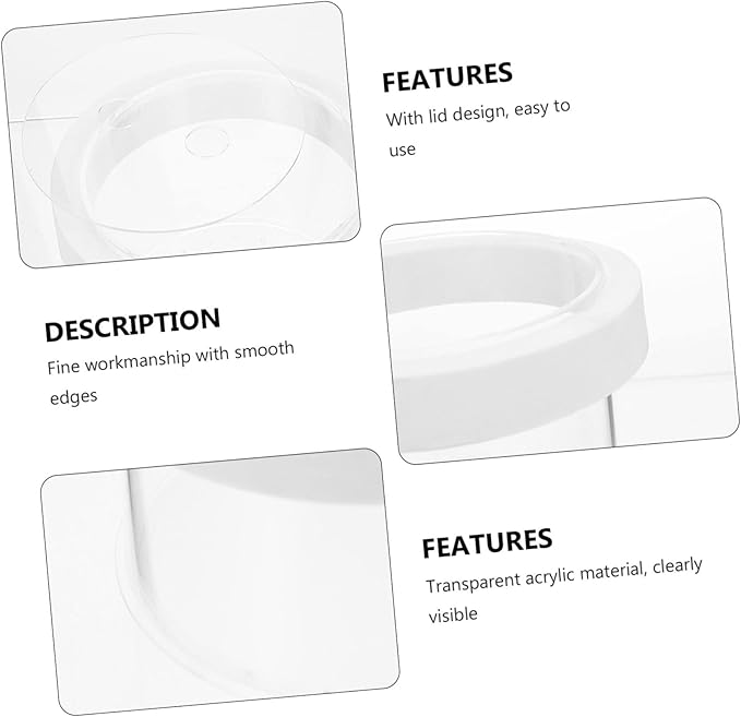 NOLITOY 2pcs Fish Box Floating Aquarium Breeding Box Transparent Fish Separator Cups for Fry Hatching and Home Aquariums