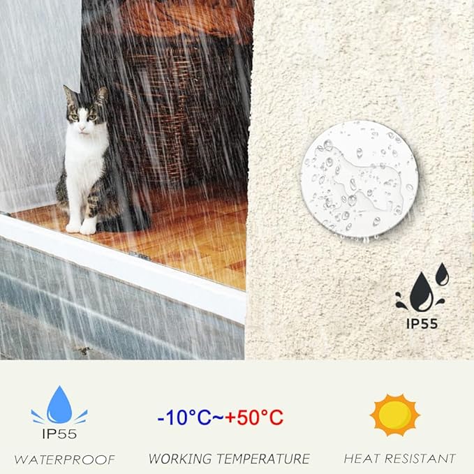 EverNary Dog Door Bell, WiFi Smart Doggie Doorbell for Potty Training with Wireless Waterproof Touch Button Transmitter and Receiver (1 WiFi Receiver 3 Button)