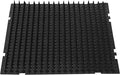 Pet Deterrent Mat with Spikes, Cat Scat Mat for Couch, Keep Dogs Off Furniture, Reusable Cat Repellent Mat for Indoor/Outdoor Use, 4 Pack (Black)