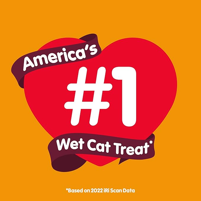 Hartz Delectables Bisque Lickable Cat Treats, Tuna & Chicken, 30 Count (Pack of 6)