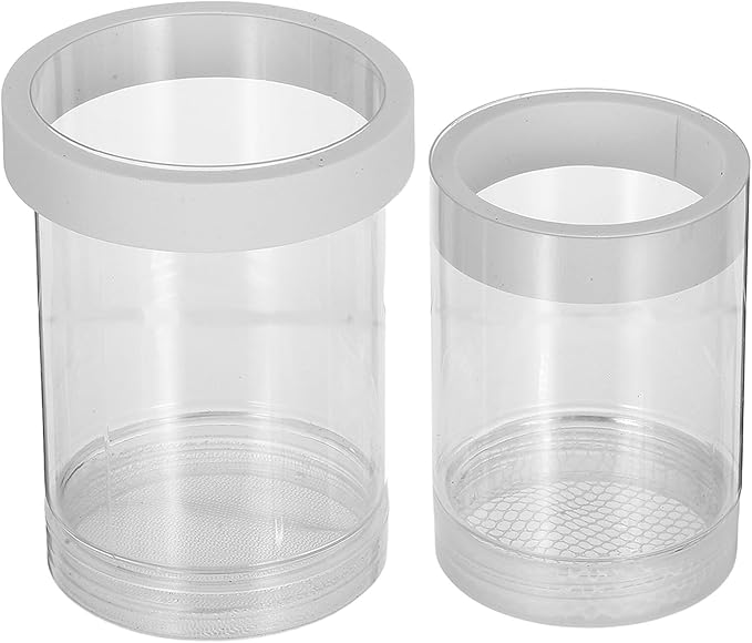 Floating Fish Incubator and Small Fish Breeding Isolation Box with Suction Cups, Aquarium Egg Isolation Chamber for Guppy Fry Hatchery and Aquarium Breeding