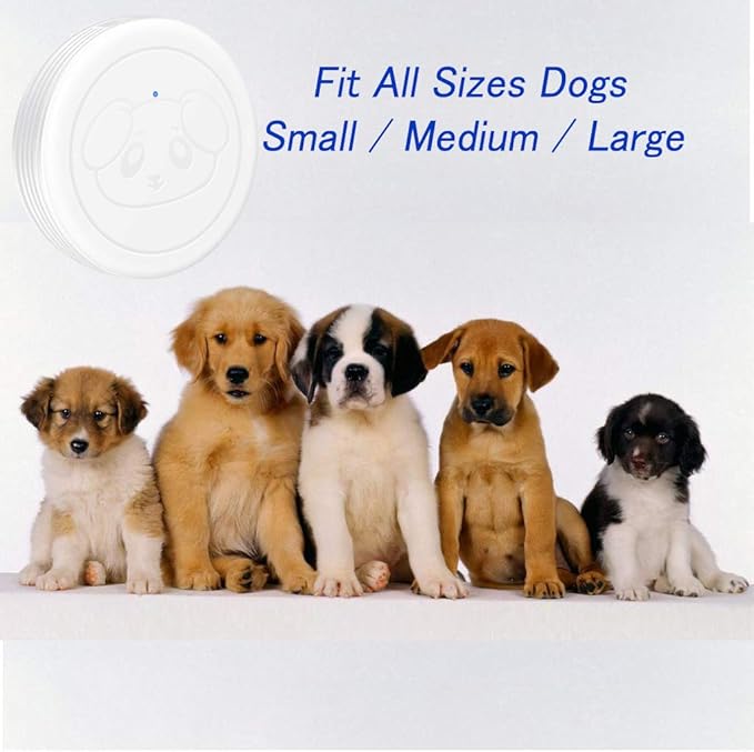 EverNary Dog Door Bell Wireless Doggie Doorbells for Potty Training with Waterproof Touch Button Dog Bells 1 Receiver and 4 Transmitters, White