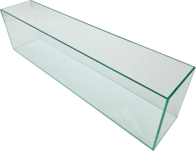 Lifegard Aquatics Bookshelf Aquarium – 22 Gallon Clear Glass Fish Tank with 8mm Thick Glass – for Freshwater/Marine, Leak-Proof, Home/Office Decor