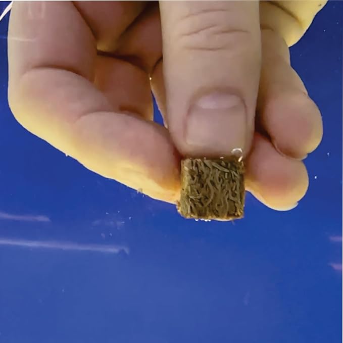 Super Cichlids Freeze Dried Blackworms with Color Boost - Great for Tropical & Marine Aquariums - High Protein, No Preservatives - Live Blackworms Replacement (75 Grams)