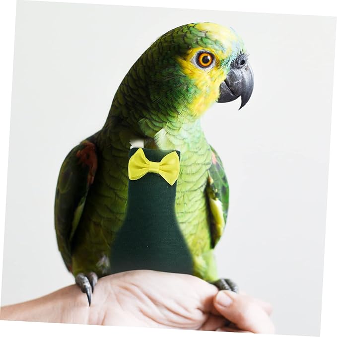 MERRYHAPY Bird Diaper Flight Suit for Parrots and Parakeets Lightweight Clothes for Small Birds and Stylish Nappy for Outdoor Use