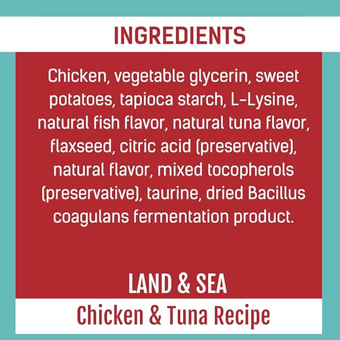 Get Naked Biteables Natural Soft Treats for Cats, Essential Health, Land & Sea Recipe, 3 oz, 1 Pouch (Pack of 2)