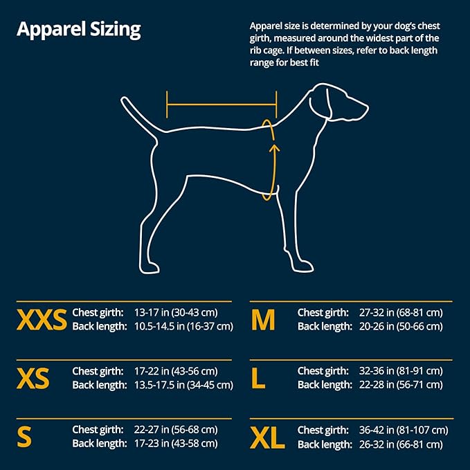 Ruffwear, Sun Shower Dog Raincoat, All-Weather Jacket, Waterproof, Windproof & Lightweight, Midnight Blue, XX-Small