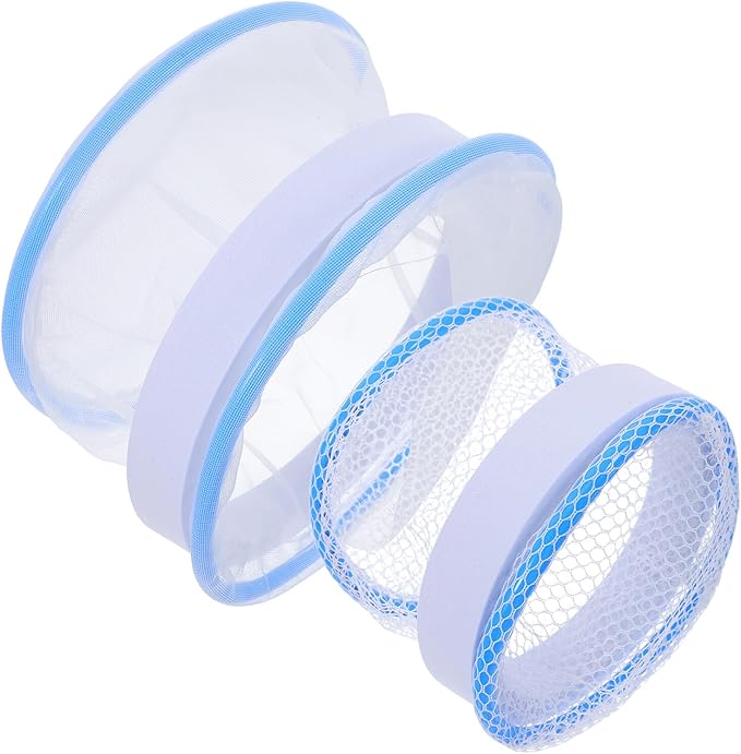 GLEAVI Aquarium Fish Breeding Box Guppy Incubator with Nylon Mesh Floating Isolation Chamber Small Fish Hatchery Tank for Aquarium Breeders