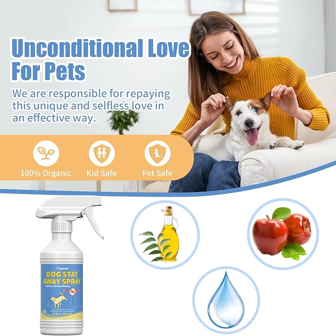 16 Oz Help Dogs Stop Marking in Your Home - Stop Dog Marking with Natural Training Spray