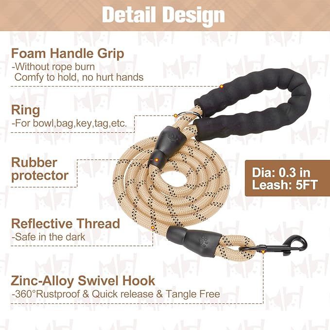 BEAUTYZOO Small Dog Harness and Leash Set,Step in No Choke No Pull Soft Mesh Dog Harnesses Reflective for Extra Small Medium Puppy Dogs and Cats, Plaid Dog Vest Harness for XS S Pets, Beige S