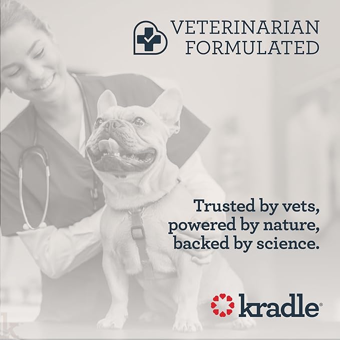Kradle Hip & Joint Chews for Dogs - Glucosamine Chondroitin MSM Hyaluronic Acid - Active and Senior Dog Mobility Support - 150 Soft Chews