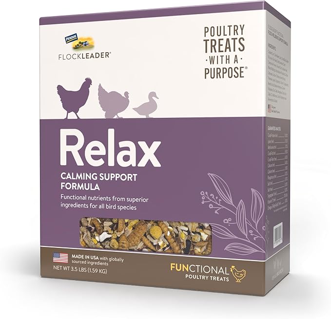 Relax, Functional Poultry Treats for Calming Support, 3.5 lb