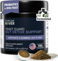 FOUR LEAF ROVER Yeast Guard for Dog Yeast - Veterinarian Formulated - Supports Healthy Skin, Ears & Paws - 100% Natural with Organic Herbs - 30 Day Medium Dog Supply