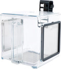 Fish Breeding Box, Acrylic Fish Isolation Box, Clear Fish Isolation Hatchery Tank, Hanging Fish Incubator Box with Detachable Mesh Lid for Baby Fish Newborn Fish Shrimp 15x15x15 cm