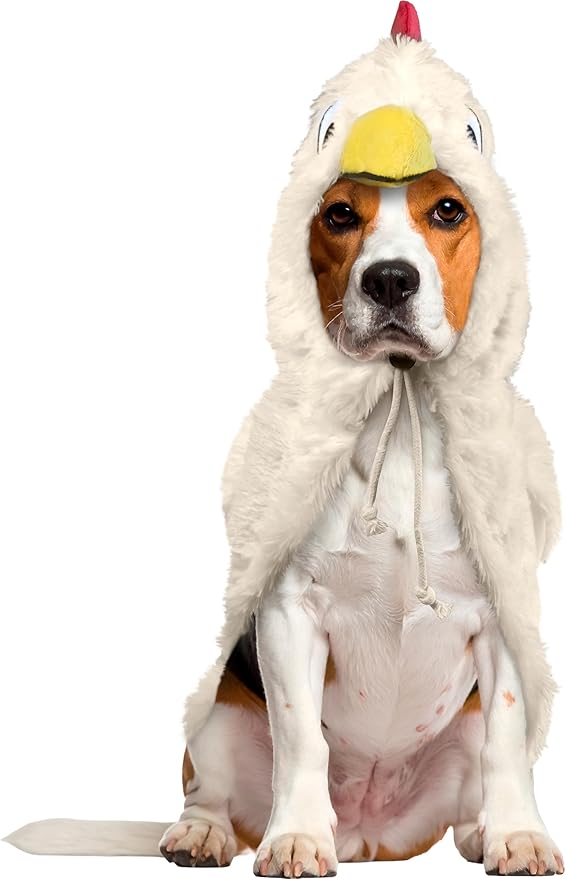 Rubies Chicken Pet Costume for Dogs or Cats, XL
