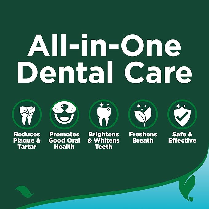 Vet's Best Finger Dental Wipes for Dogs and Cats – Oral Care Wipes for Teeth Cleaning, Fresh Breath, and Tartar Control – Gentle Finger Pads for Pet Dental Hygiene and Plaque Removal – 50 Count