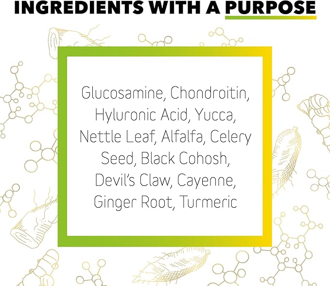 InClover Connectin Natural Hip & Joint Supplement for Dogs with Glucosamine, Chondroitin & Hyaluronic Acid - Soft Chew for Dog Mobility, Comfort & Active Lifestyle Support, 20 Count