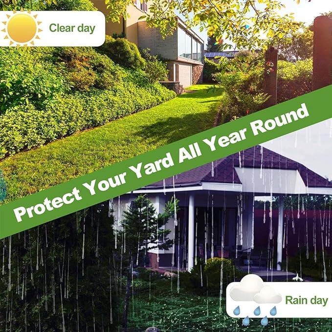 10/12 Pack Dog Deterrent, Cat Repellent Spray, Safe and Effective Formula, for Indoor Outdoor Use, Protects Gardens Furniture from Scratching Digging, Pet and Plant Friendly. (Yellow 12pcs)