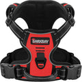 BARKBAY Dog Harness No Pull for Small Dogs - Adjustable, Reflective, Comfortable, No Choke, Heavy-Duty - Perfect for Outdoor Training, Walking, and Hiking - Strong & Durable - S & Red