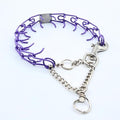 Clasp 2.25mm Stainless Dog Training Collar for Large Breeds | 16” Prong Collar for Dogs 26lbs & Up | No-Pull Collar | Behavior Aid | Lilac