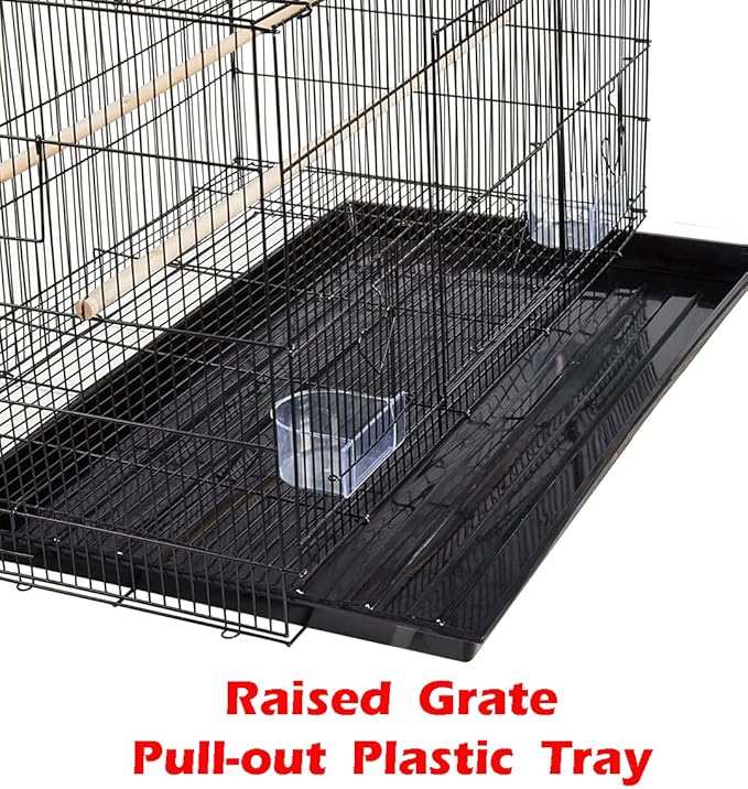 Lot of Ten Aviary Breeding Breeder Lovebird Finch Parakeet Finch Flight Cage with Side Nesting Box Doors 20"x14"x14"H
