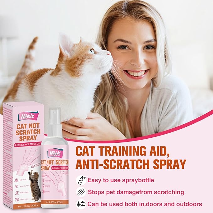 pureza 2-Pack Cat Deterrent Spray for Peeing - Effective Dog Deterrent Spray Urine & Pee Corrector for Furniture, Yard, Shoes, Indoor and Outdoor Training Spray, Non Stain & Safe Ingredients for Pets