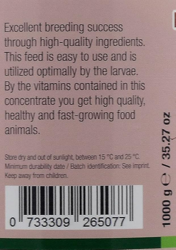 Nekton Drosophila Concentrate for Breeding Fruit Flies 1000g / 35.27oz