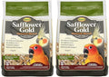 Higgins 2 Pack of Safflower Gold Natural Blend Conure and Cockatiel Food, 3 Pounds Each