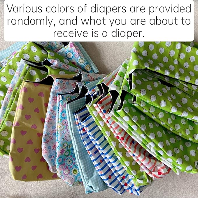Duck and Chicken Diapers - Special Waterproof, Adjustable, Washable and Reusable Poultry Supplies for Chicken, Duck and Goose (200g-250g)