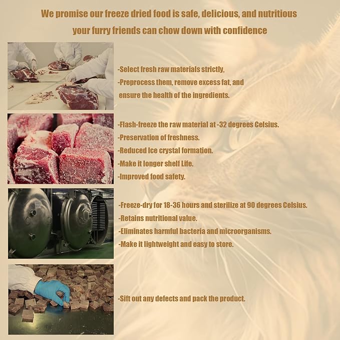 RA NOVA Freeze Dried Cat Treats - 100% Tuna Grain Free Raw - Natural Balance Limited Ingredient High Protein Cat Snacks 130g/4.59oz - Picky Eater Challenger