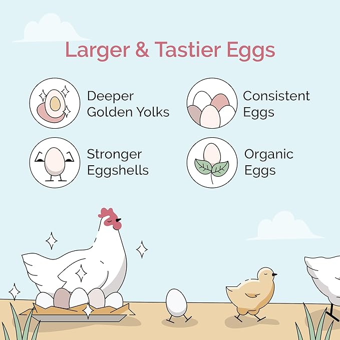 Mile Four Organic Chicken Feed – Starter Chick Mash, Non-GMO, USA Grown, 21% Protein, Corn-Free, Soy-Free, Non-Medicated Chick Feed, 2 lb Sample